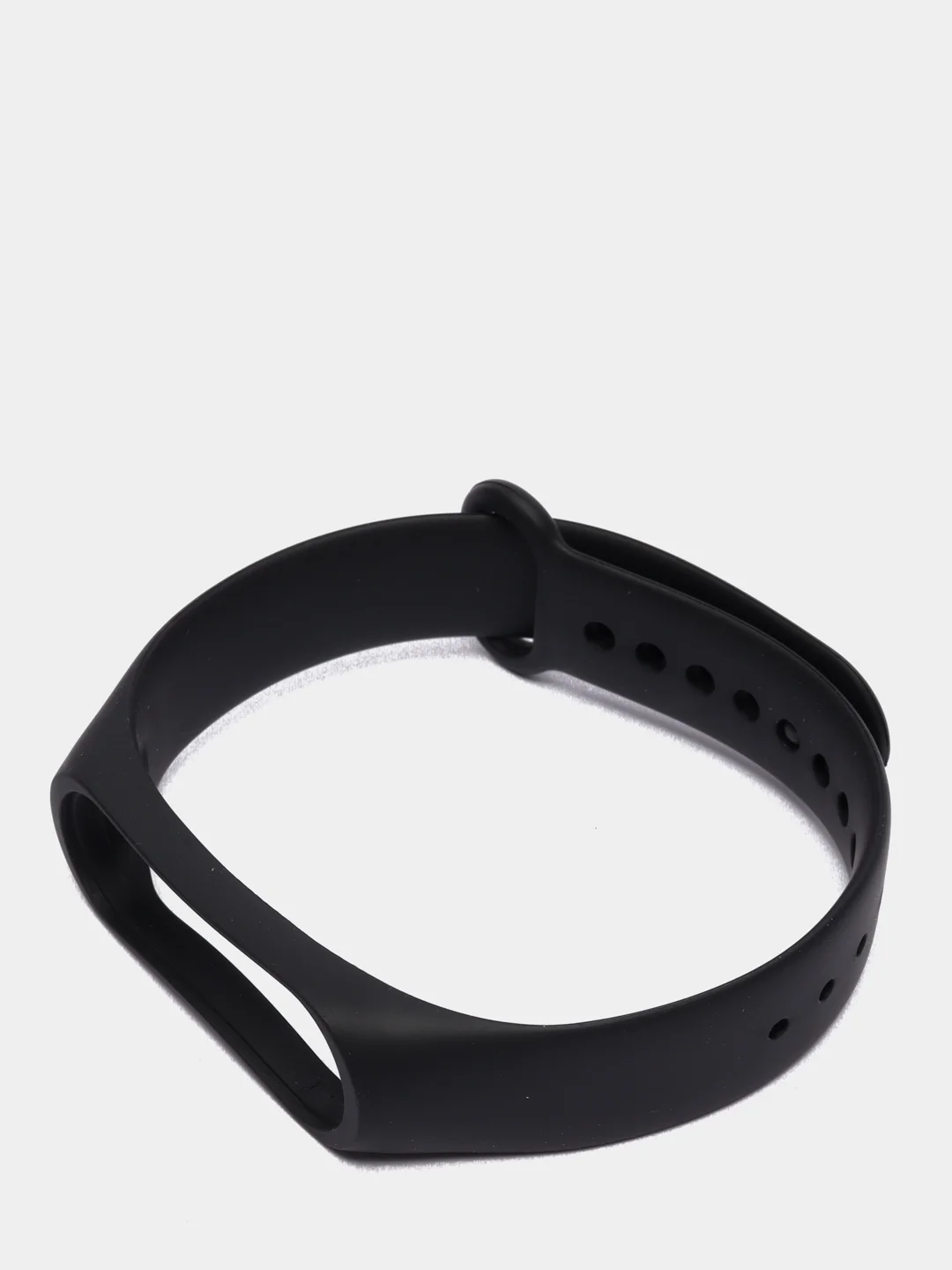 Черный силиконовый ремешок для фитнес-браслетов Xiaomi Mi Band 3/4