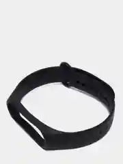 Черный силиконовый ремешок для фитнес-браслетов Xiaomi Mi Band 3/4