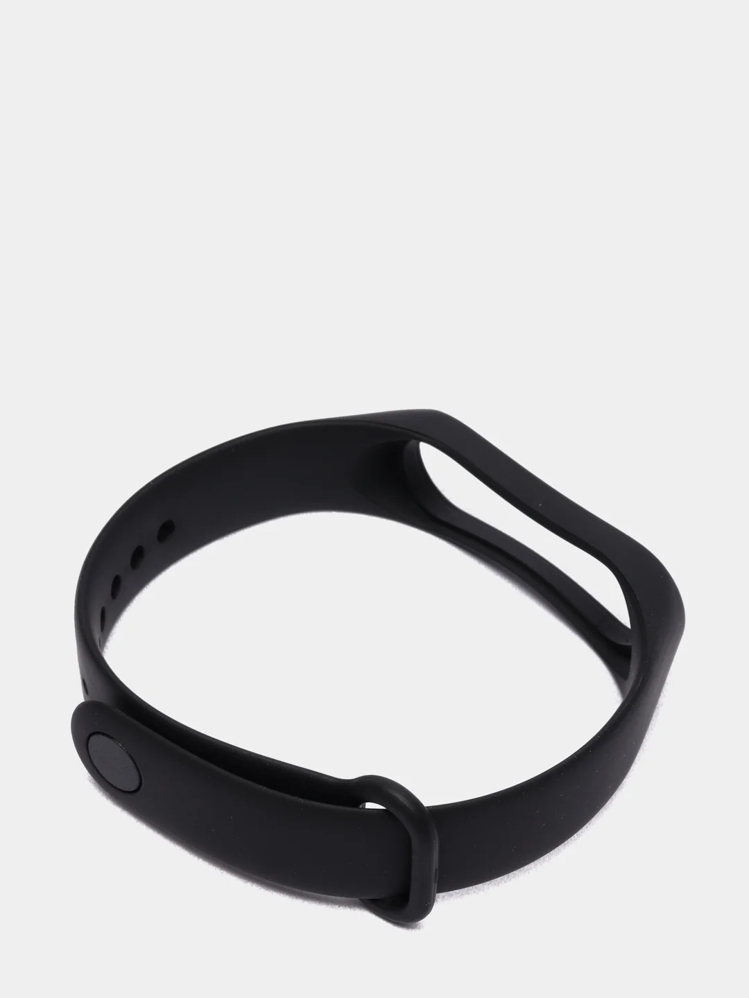 Черный силиконовый ремешок для фитнес-браслетов Xiaomi Mi Band 3/4