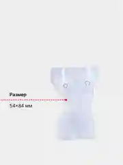 Голубой силиконовая форма молд Бюст для заливки свечей
