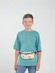 Белый поясная сумка детская весёлые фрукты