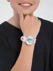 Белый подростковые электронные часы