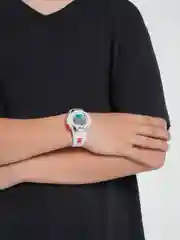 Белый подростковые электронные часы
