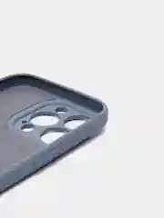 Серый чехол iPhone 11 13 12 Pro Mini силиконовый ( Айфон Про Мини )