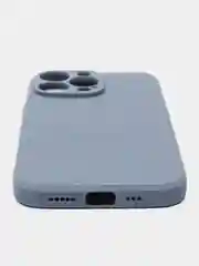Серый чехол iPhone 11 13 12 Pro Mini силиконовый ( Айфон Про Мини )