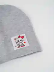 Серый шапка для малышей, демисезонная