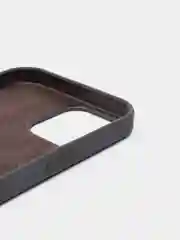 Угольный чехол для iPhone 12 Pro Max 6.7" Silicone Case закрытый низ с логотипом