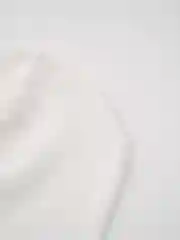 Белый шапка для малышей, однослойная, весенняя