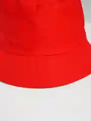 Красный панама " Наруто" с символом " Коноха" и " Акуцуки"