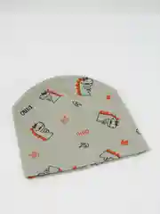 Хаки шапка детская, демисезонная