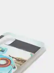 Синий меланж чехол Samsung Galaxy A32 4G чехол силиконовый с рисунком (Самсунг Галакси А32)