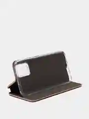 Розовый чехол-книжка для Xiaomi Redmi Note 10 с защитой камеры