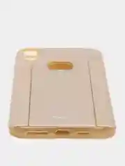Золотой чехол-накладка для iPhone Xs Max "Cherry II New Design"