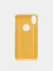 Золотой чехол-накладка для iPhone Xs Max "Cherry II New Design"