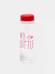 Вишнёвый бутылка для воды "My bottle"/500 мл/19.5 х 6 см/Best Room
