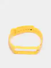 Золотой силиконовый ремешок с принтом для Xiaomi Mi Band 7 / 3 / 4 / 5 / 6