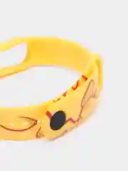 Золотой силиконовый ремешок с принтом для Xiaomi Mi Band 7 / 3 / 4 / 5 / 6