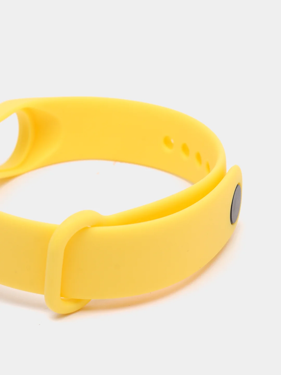 Золотой ремешок силиконовый для браслета Xiaomi Mi Band 3, 4
