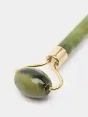 Белый роликовый массажер для лица