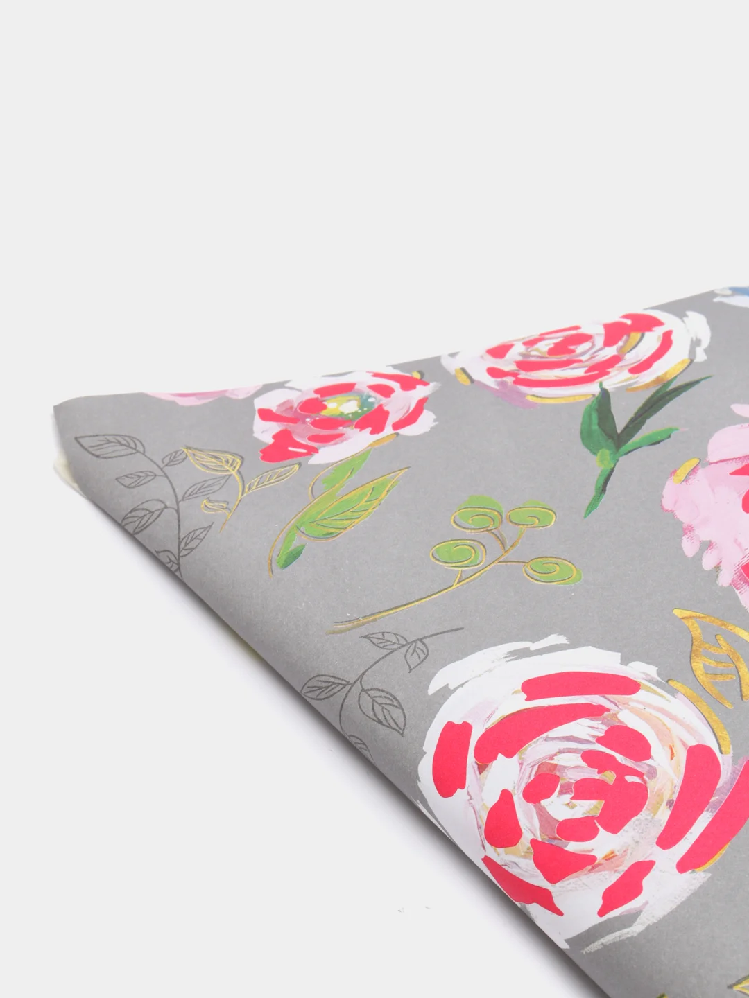 Бумага упаковочная подарочная крафтовая "Flower Paradise", 70 х 50 см