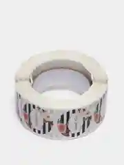 Терракотовый наклейки в рулоне "Thank you"
