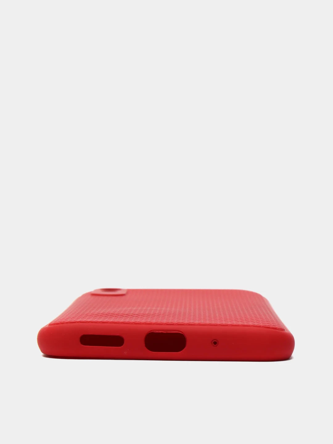 Красный чехол Xiaomi Redmi 9A, Сяоми Редми 9А чехол силиконовый рифленый