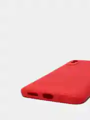 Красный чехол Xiaomi Redmi 9A, Сяоми Редми 9А чехол силиконовый рифленый