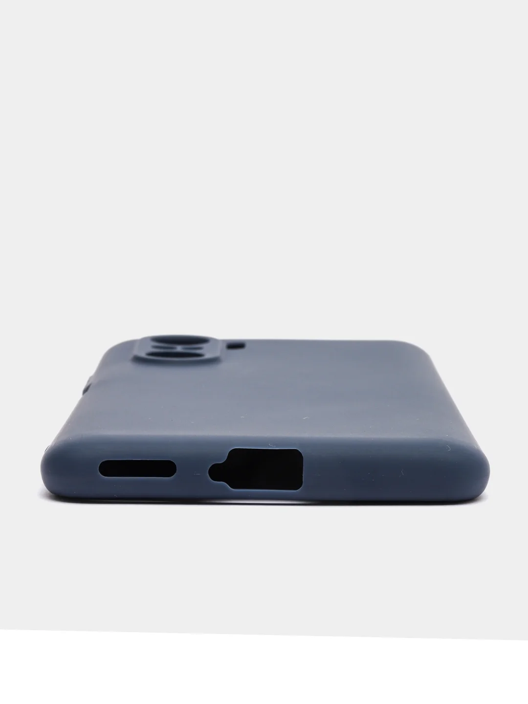 Темно-синий чехол для Xiaomi Poco F3 / Xiaomi Redmi K40 Pro силиконовый матовый