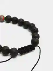 Аметистовый браслет мужской из вулканического камня, браслет из натуральных камней, унисекс