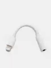 Переходник для наушников айфон/lightning-3.5mm (НЕ ТРЕБУЕТСЯ ПОДКЛЮЧЕНИЕ BLUETOOTH)