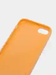 Желтый чехол для Apple iPhone 7, 8, силиконовый, ребристый, 8 цветов
