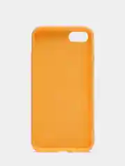 Желтый чехол для Apple iPhone 7, 8, силиконовый, ребристый, 8 цветов