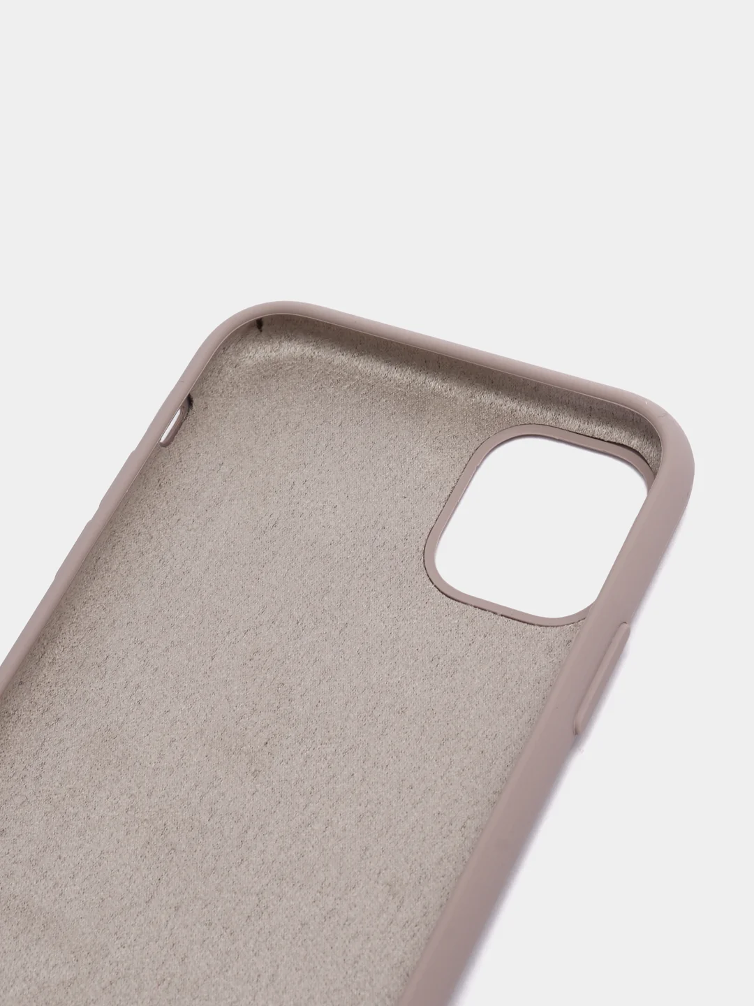 Бежевый меланж чехол Silicone case для iPhone 11/XR/12/7/8/X/XS/6S/Pro/Max,Plus,SE Силиконовый (айфон)