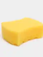 Желтый губка для тела, массажная