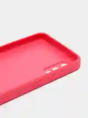 Пурпурный чехол Samsung Galaxy A02, Самсунг Галакси А02 твердый пластиковый глянцевый стеклянный