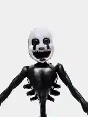 Черный аниматроник Five Nights at Freddys разборный, с подсветкой, 1 штука