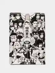 Обложка для паспорта с аниме "Naruto", эко-кожа