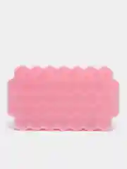 Розовый форма для льда, силиконовая, с крышкой