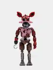 Багровый аниматроник Five Nights at Freddys разборный, с подсветкой, 1 штука