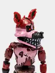 Багровый аниматроник Five Nights at Freddys разборный, с подсветкой, 1 штука