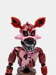 Багровый аниматроник Five Nights at Freddys разборный, с подсветкой, 1 штука