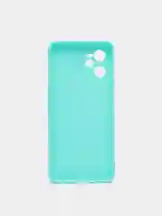 Бирюзовый чехол для Realme C35, силиконовый, цветной, матовый