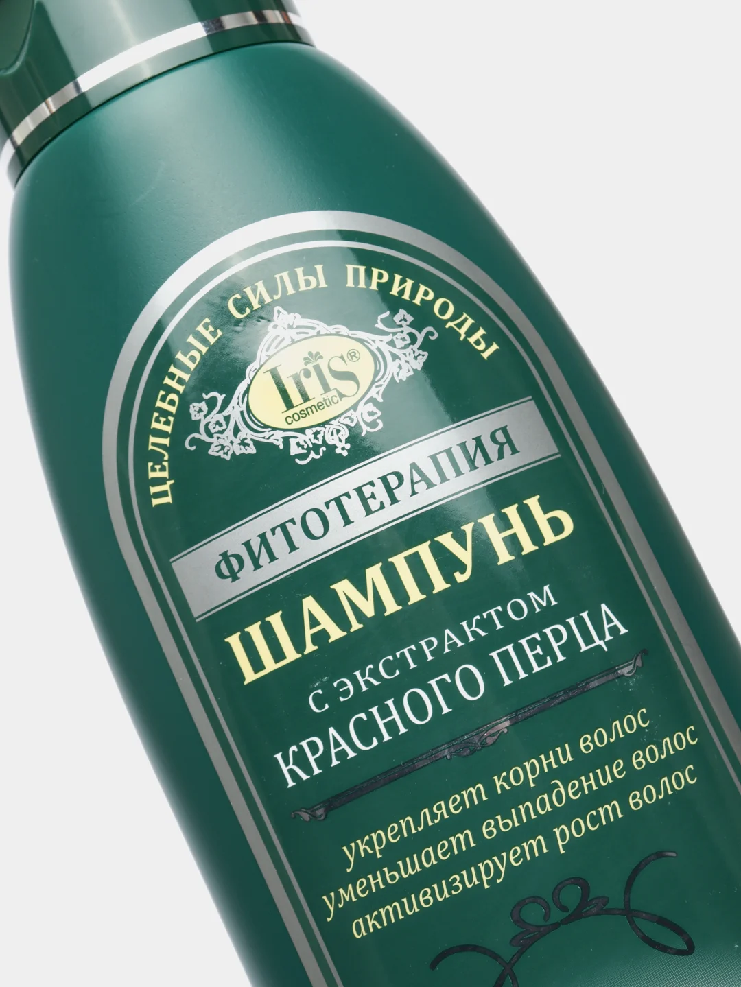 Красный шампунь для роста волос ослабленных, окрашенных, против перхоти "Фитотерапия", 500 мл