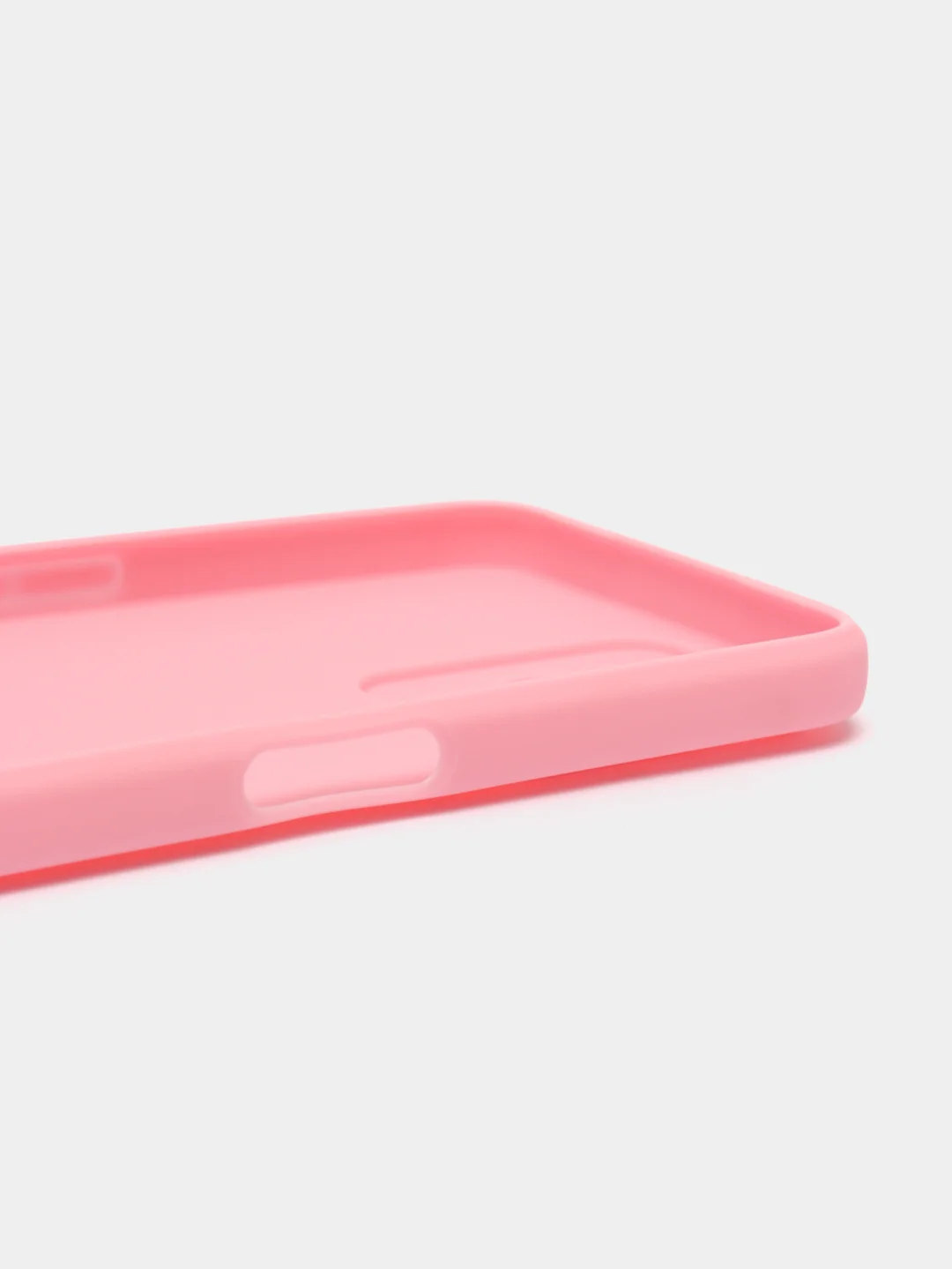 Розовый чехол для Realme C35, силиконовый, цветной, матовый