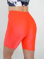 Оранжевый велосипедки женские спортивные