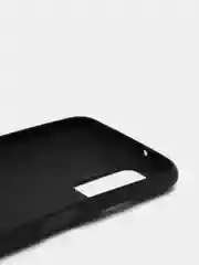 Черный чехол Samsung Galaxy A03s (Самсунг Галакси А03с) силиконовый, цветной, матовый