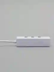 Белый разветвитель USB Hub Type-C 3.1, с 4 портами