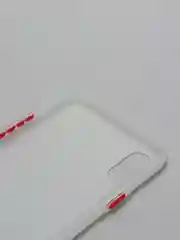 Прозрачный матовый силиконовый чехол iPhone X, XS