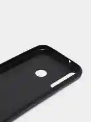 Хром чехол Honor 9C, Huawei P40 Lite E, Хонор 9С, Хуавей П40 Лайт Е черный силиконовый под кожу
