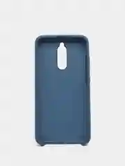 Темно-синий чехол силиконовый Silicone Cover Case для Xiaomi Redmi 8, 8A